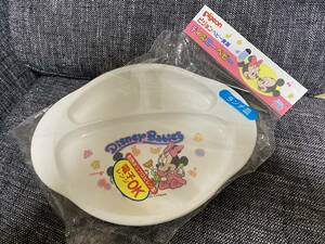 即決☆ディズニーベビー【ランチ皿】ピジョンベビー食器★レンジ使用可能!! spining45