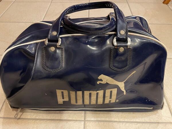 PUMA ダッフルバッグ ボストンバッグ スポーツバッグ昭和 レトロ レア