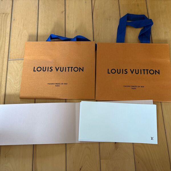 LOUIS VUITTON ショッパー メッセージカード 封筒 3点セット