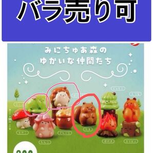 みにちゅあ森のゆかいな仲間たち りーふ はりねずみ りす