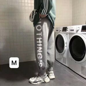 ジョガーパンツ スウェット メンズ ダンス ロゴ ボトムス スウェット Mサイズ