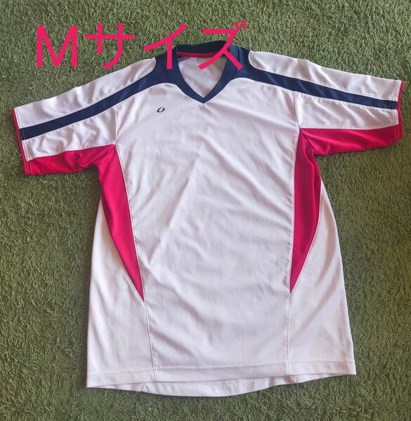 ホワイト Tシャツ プラシャツ Мサイズ 練習着 白