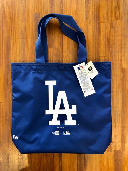 希少!NEW ERA Los Angeles Dodgers トートバッグ ネイビー 新品 大谷