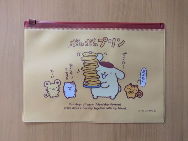 サンリオキャラクターズ ファスナーケース ポムポムプリン