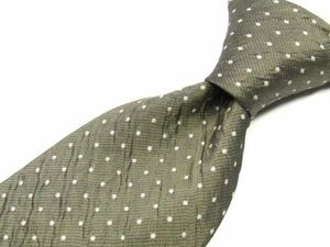 Calvin Klein( Calvin * Klein :ala commercial firm made ) silk necktie dot pattern 847454C184R12