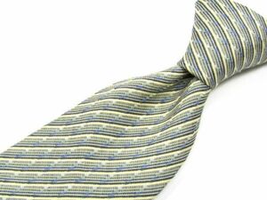 ISSEY MIYAKE( Issey Miyake ) silk necktie stripe pattern 847455C184R28