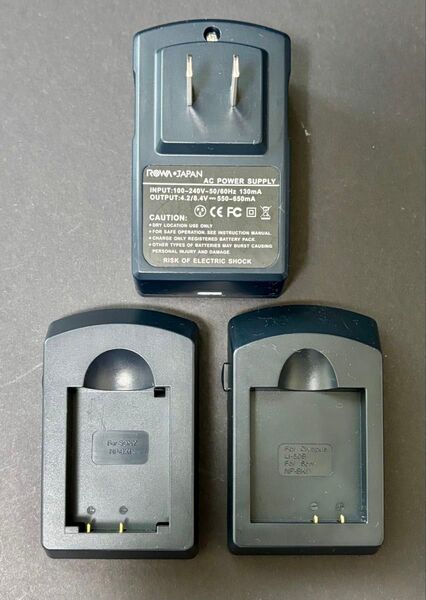 ROWA AC3シリーズ充電器 オリンパス LI-50B SONY NP-BK1 NP-BX1対応
