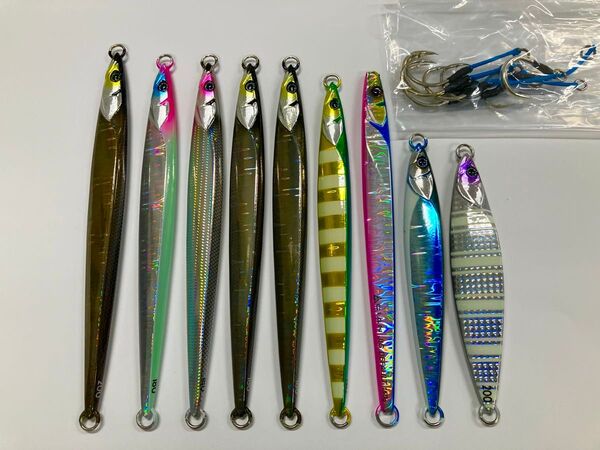 ジャッカル バンブルズ シアン 150g〜200g 9本