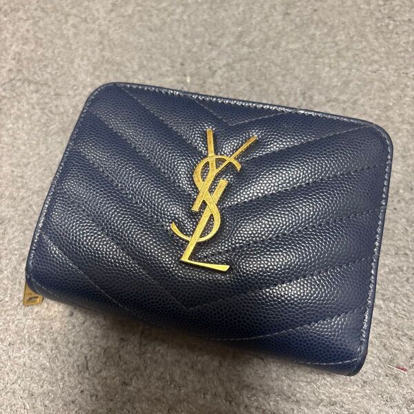 YSL 二つ折り財布