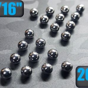 日本製 3/16 鋼球 スチールボール G20 SUJ-2 クローム球 20個