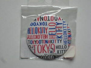 Hello Kitty × Shogo Sekine TOKYOOTONAKITTY 缶バッジ ロゴ　ハローキティ　送料無料