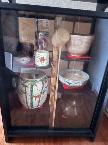 (新品未使用) 春日茶棚 茶道具一式