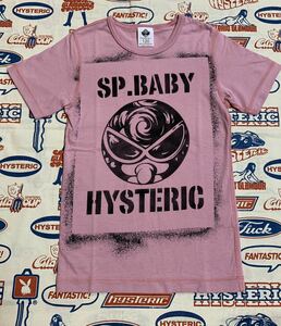 Hystericminihis Mini airbrush short sleeves T-shirt 120 110 Hysteric Mini Hysteric Glamour print T-shirt T-shirt 