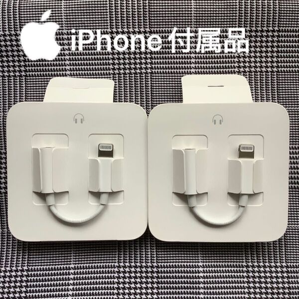 Apple iPhoneイヤホン イヤホン変換アダプタのみ 変換アダプター イヤホン変換ケーブル