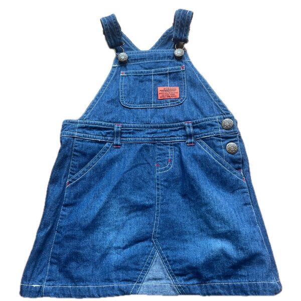 子供服 サイズ110 ボブソン デニム ジャンパースカート ガールズ 女の子 可愛い