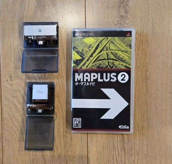 PSP用ソフト MAPLUS2 GPS ワンセグチューナー
