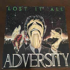 Adversity Lost It All LP レコード　ハードコア