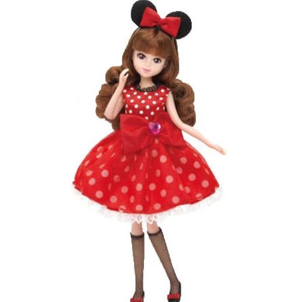 ディズニー ミニーちゃんとベルのドレスセット リカちゃん