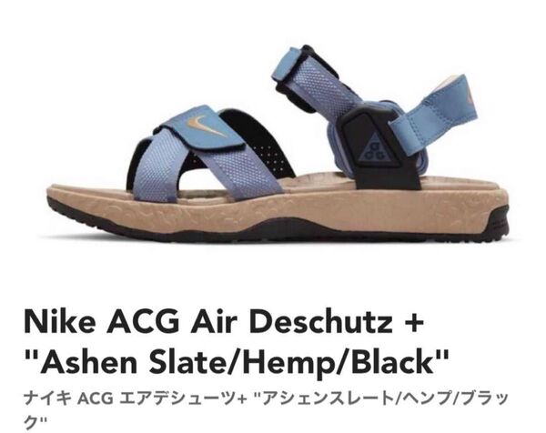 NIKE (ナイキ) AIR DESCHUTZ+ エア デシューツ サンダル US10 DO8951-400 29cm