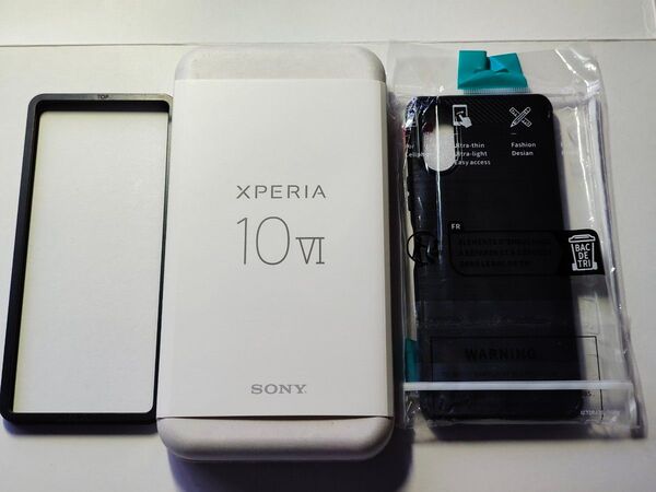 中古 SONY XQ-ES44 Xperia 10 VI ホワイト SIMフリースマホ