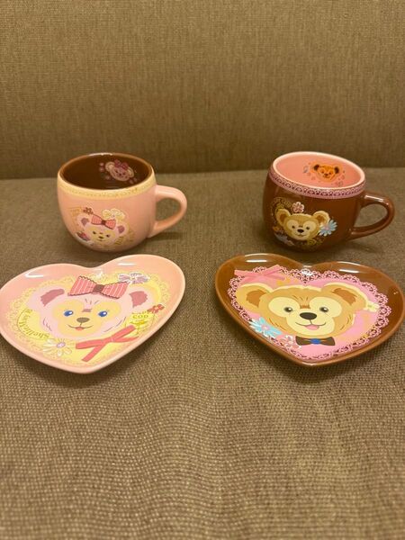 東京ディズニーシー Duffy スーベニアカップ&プレートセット