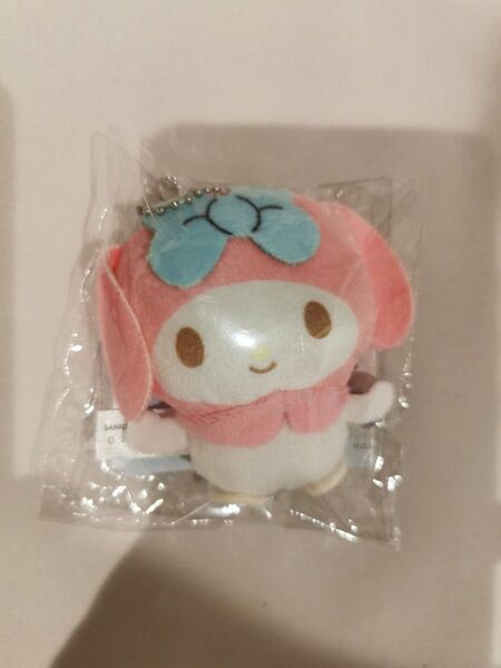 サンリオキャラクターズ ふわふわぬいぐるみ ボールチェーン マイメロディ