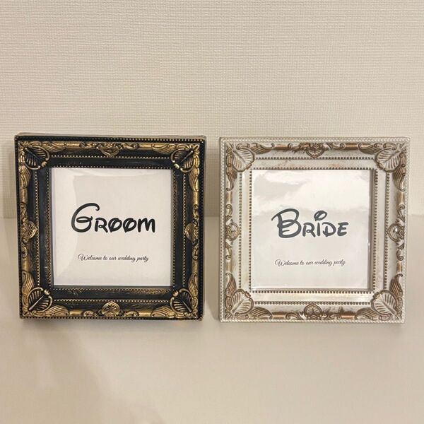 結婚式 受付 Groom&Bride ディズニー風