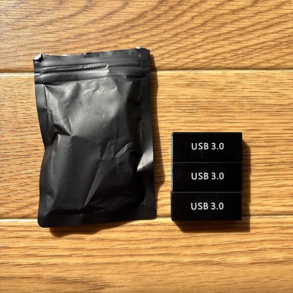 USB メスメス変換 (3個セット)USB3.0 カプラ 中継アダプタ Aタイプ 5Gbps 高速データ転送 アルミニウム製