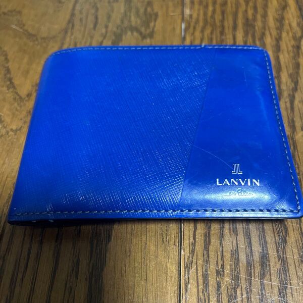 LANVIN en Bleu 二つ折財布