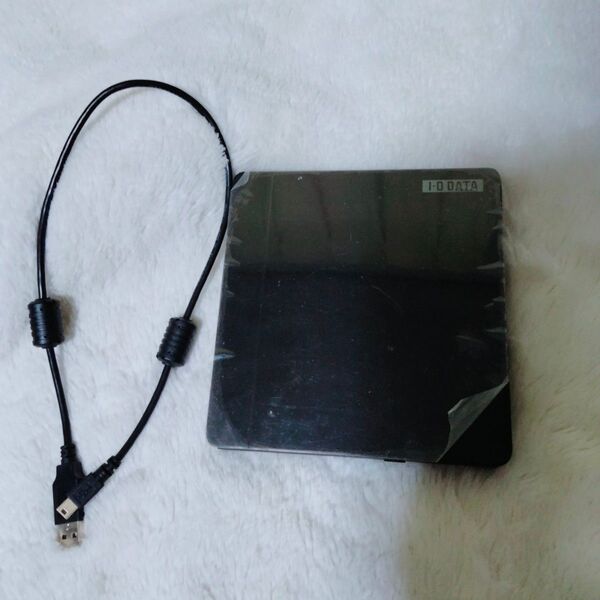 IODATA バスパワー対応ポータブルDVDドライブ カクうすDVD DVRP-UA8VK