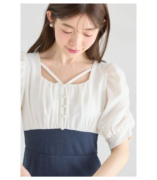 【新品未開封】トッコクローゼット ワンピース レディース カジュアル 会食 令嬢 上品 キレイめ 大人かわいい 春夏 ロング