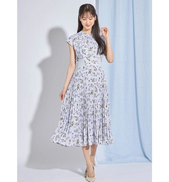 【新品未開封】トッコクローゼットワンピース 半袖ワンピース レディース 花柄 春夏 令嬢 上品 キレイめ 大人かわいいカジュアル