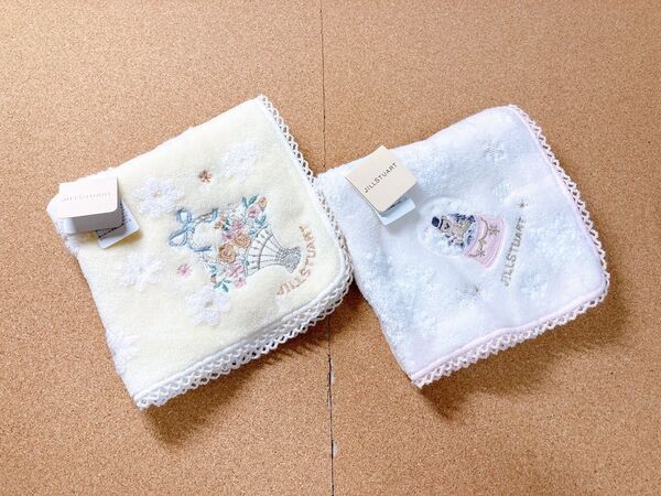 新品・未使用品JILLSTUARTタオルハンカチ2枚