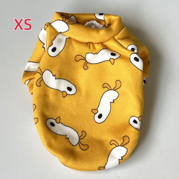 新品 犬服 ドッグウェア ペット服 かわいい 裏起毛 あったか 小型犬 パピー