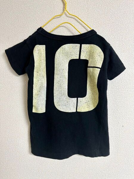 デニムダンガリー Tシャツ 100cm