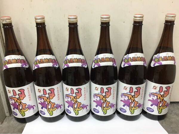 【奄美黒糖焼酎 沖永良部島産】★はなとり 25度★ 1.8L 5本セット