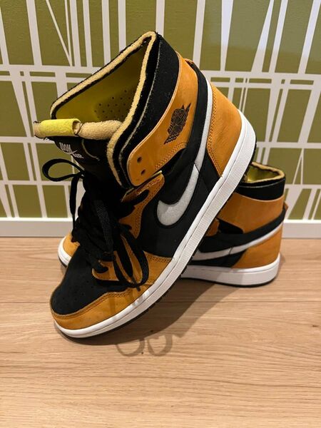 NIKE AIR JORDAN 1 HIGH ZOOM CMFT 2 "GOLD LASER" 27.0cm