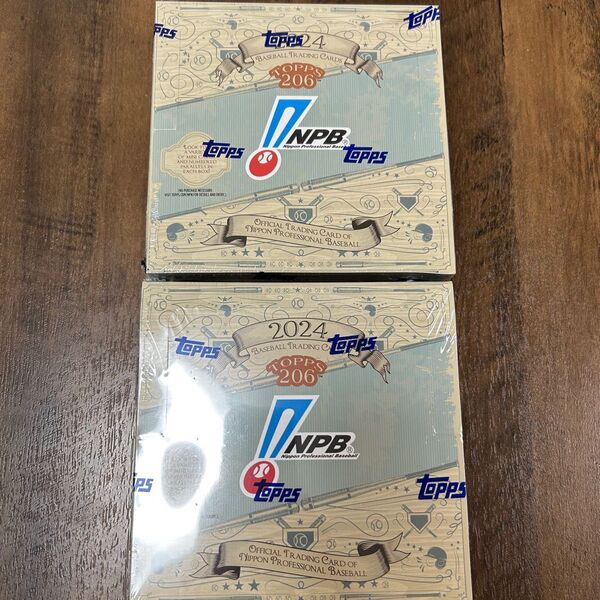新品2box【2024】TOPPS NPB 206 カード 未開封e