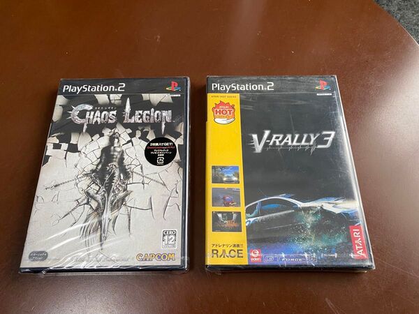 未開封 PS2 V-RALLY3 Vラリー3 アタリホットシリーズ CAPCOM カオスレギオン