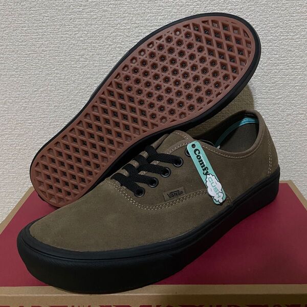 新品 バンズ コンフィクッシュ オーセンティック 27 ブラウン スエード VANS COMFYCUSH AUTHENTIC