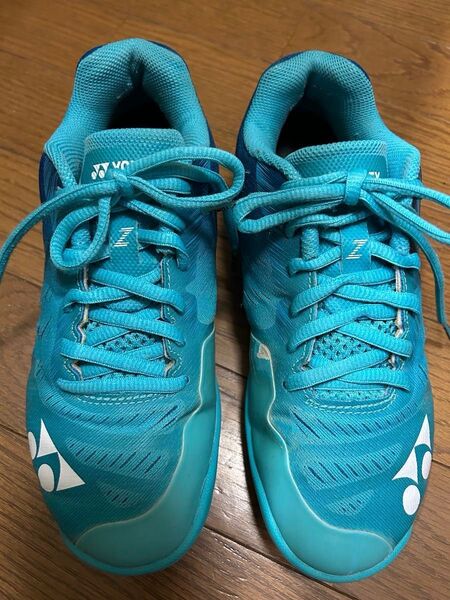 YONEX バドミントンシューズ 23.5cm ブルー