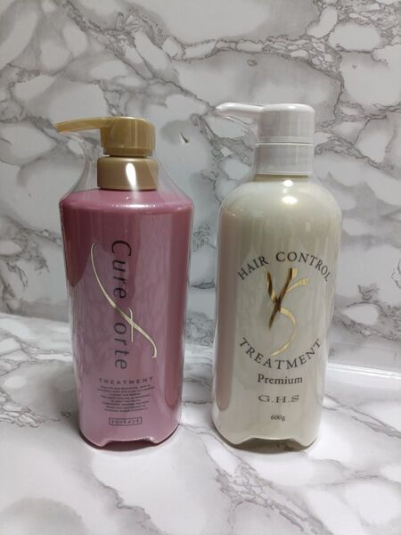 トリートメント2個セット600ml Cure Forte &G.H.S TREATMENT Premium