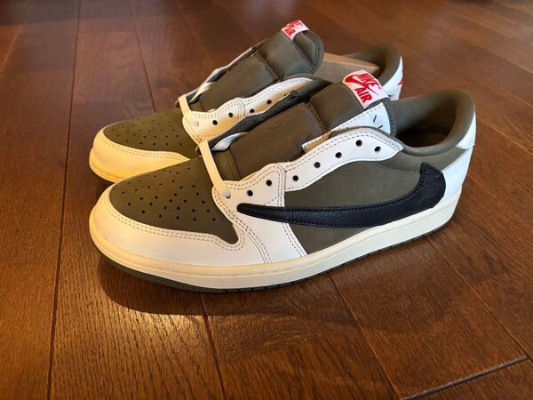 Travis Scott Air Jordan 1 Reverse Olive