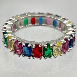 ラインストーン ジルコニア リング 指輪 18号