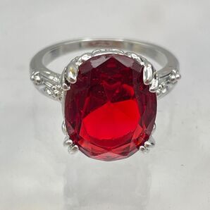 ラインストーン ジルコニア リング 指輪 19号