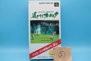 任天堂 ニンテンドー スーパーファミコン 遥かなるオーガスタ Harukanaru Augusta GOLF SIMULATION Super Famicom Nintendo SFC 422