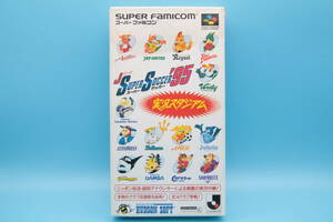 任天堂 ニンテンドー スーパーファミコン スーパーサッカー’95 J LEAGUE SUPER SOCCER 95 Boxed Super Famicom Nintendo SFC 430