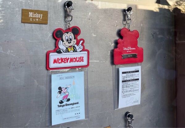 ディズニーランド ディズニーリゾート ディズニーストア スーベニア フロンティアウッドクラフト カードケース チケット お土産