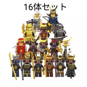 レゴ互換 サムライ(武士)16体セット