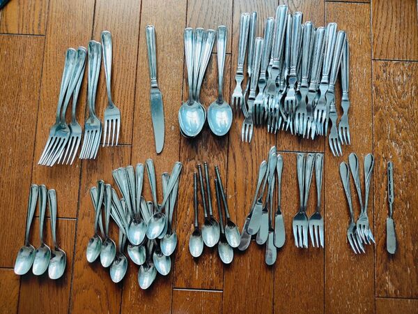 フォーク スプーン カトラリー エリノア 約2kg まとめ売り